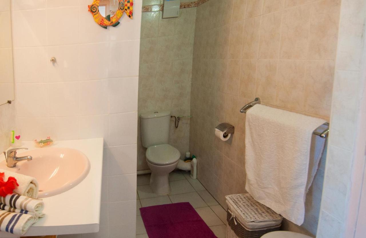 Rose Phoenix Rez-De-Jardin Piscine Et Vue Mer Лез Анс-д'Арле Екстериор снимка